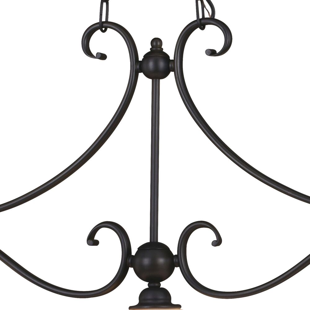 Vaxcel Monrovia 3-Light Linear Chandelier in Oil Rubbed Bronze, , large