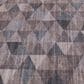 Central Oriental Rugease Velveteen Marlow Brown and Dark Grey 2"3" x 6" Runner, , large