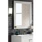 James Martin Vanities Addison 30" Rectangular Bathroom Mirror in Glossy White, , large