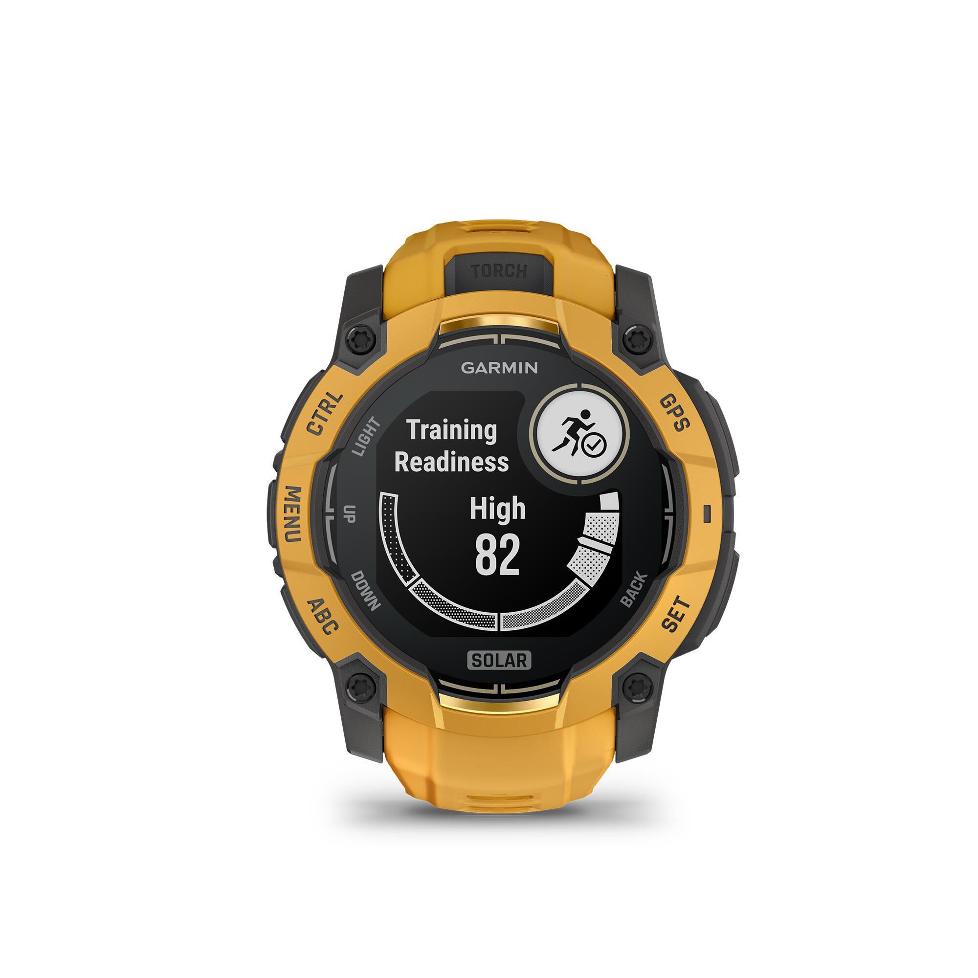 Garmin Instinct 3 50 mm, Solar Sunburst with Sunburst/Gray Band