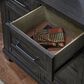 A-America Sun Valley 4 Piece Queen Bedroom Set in Charcoal, , large