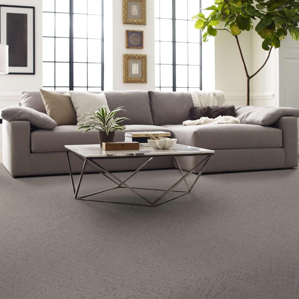 Shaw Sincere Focus Carpet in Mushroom, , large