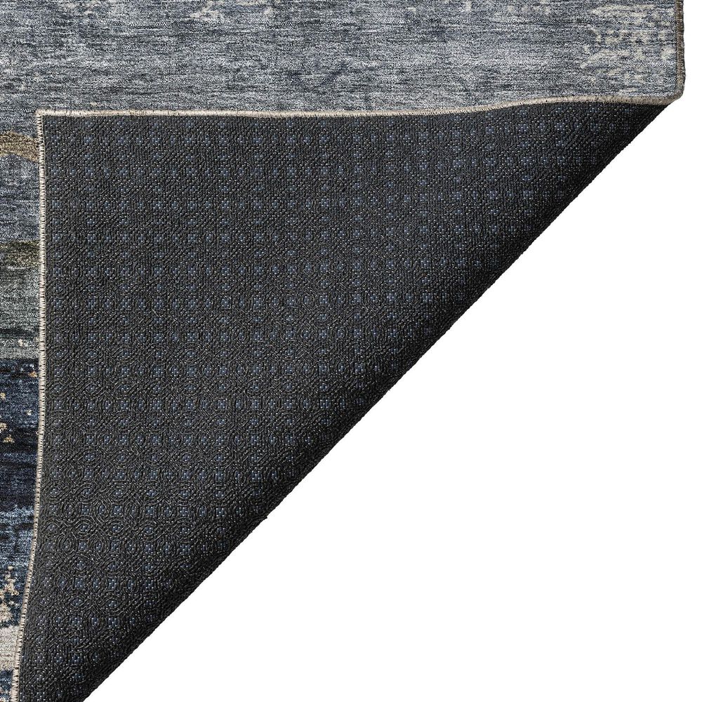 37B Nouveau NV3 2&#39;3&quot; x 7&#39;6&quot; Navy Indoor/Outdoor Runner, , large