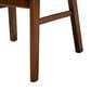 Baxton Studio Euclid Side Chair with Sand Cushion in Walnut Brown (Set of 2), , large