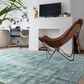 Amer Rugs Affinity 4" x 6" Sea Blue Area Rug, , large