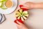 Dreamfarm Flapple Fold Flat Apple Slicer in Red, , large