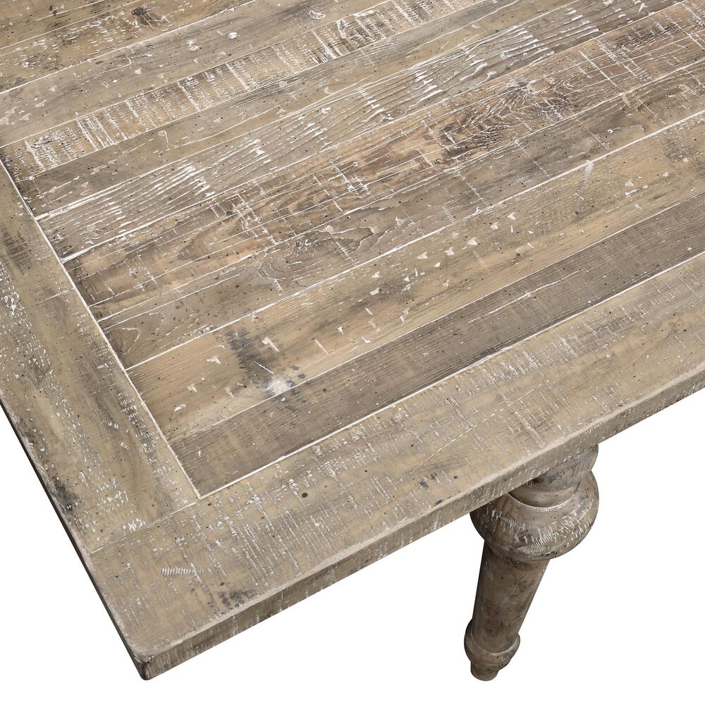 Golden Wave Furniture Interlude Extension Dining Table in Sandstone Buff - Table Only, , large