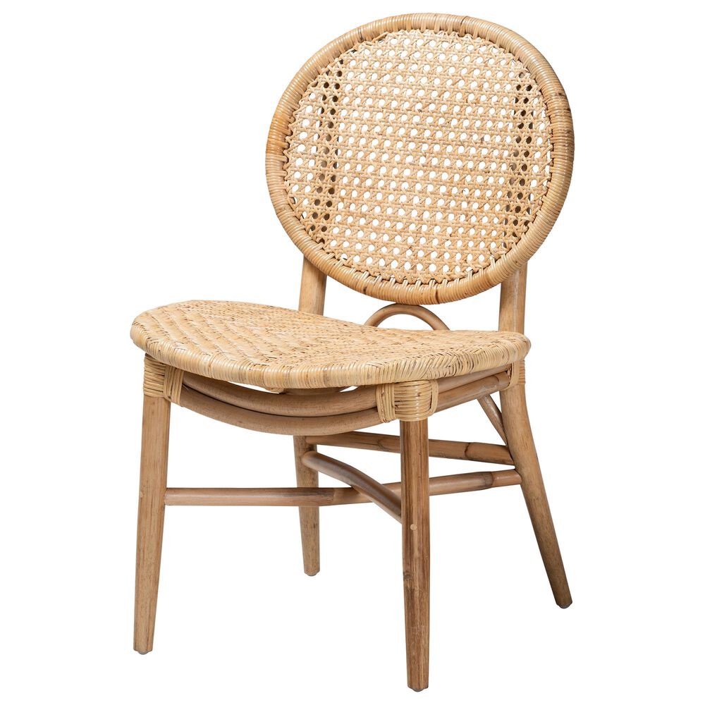 Baxton Studio Osaka Side Chair in Natural Brown, , large