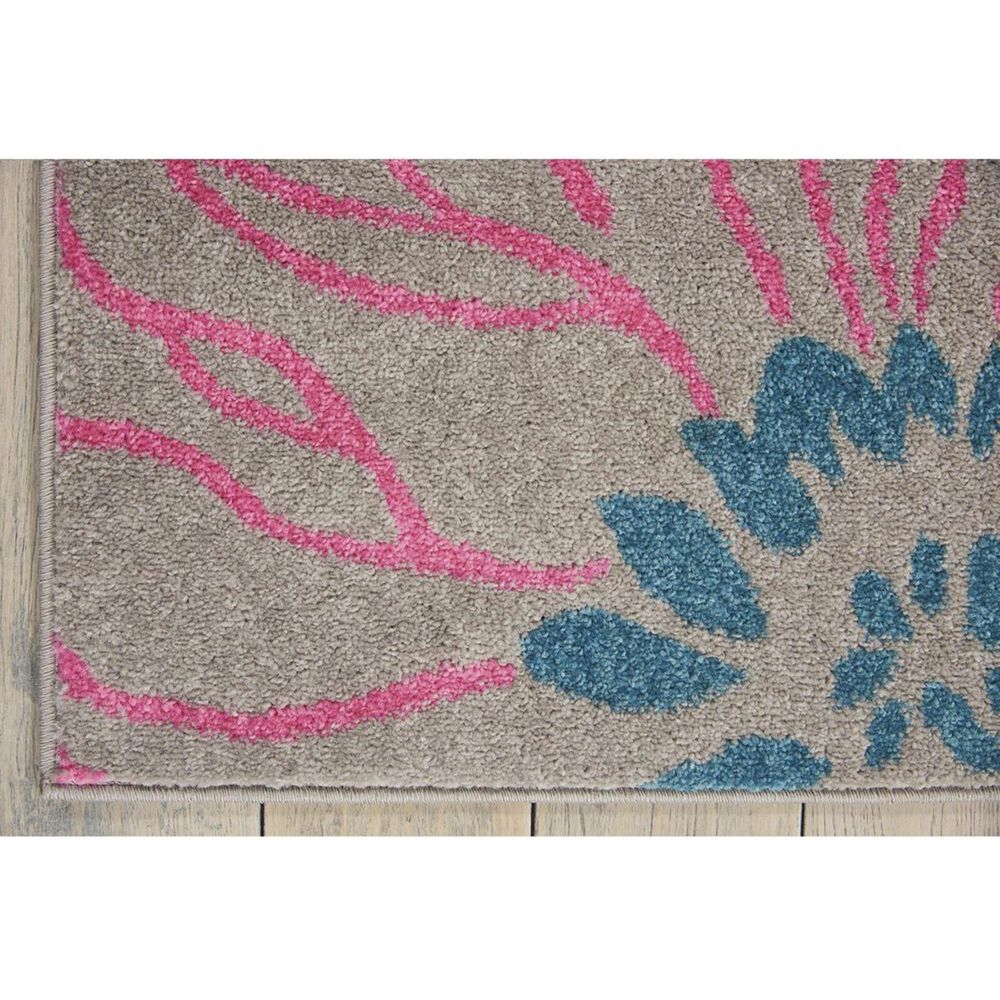 Nourison Passion PSN17 5&#39;3&quot; x 7&#39;3&quot; Grey Area Rug, , large