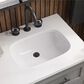 Kohler Quo 60" Double Bathroom Vanity in White with 3 cm Pure White Quartz Top and Oval Sinks, , large