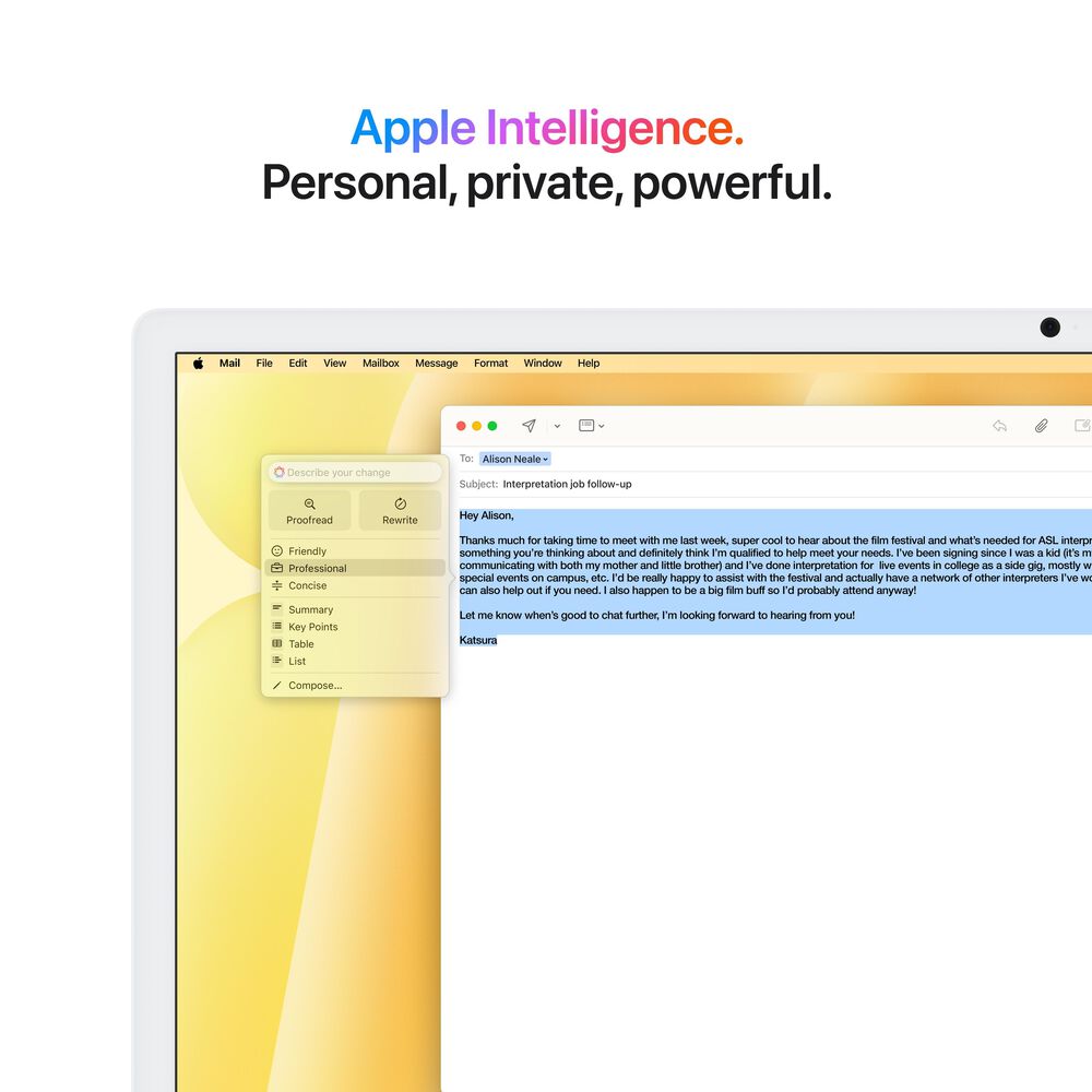 Apple 24-Inch iMac with Retina 4.5K display: Apple M4 Chip with 10-core CPU and 10-core GPU 16GB Unified Memory, 256GB SSD in Yellow &#40;Latest Model&#41;, , large