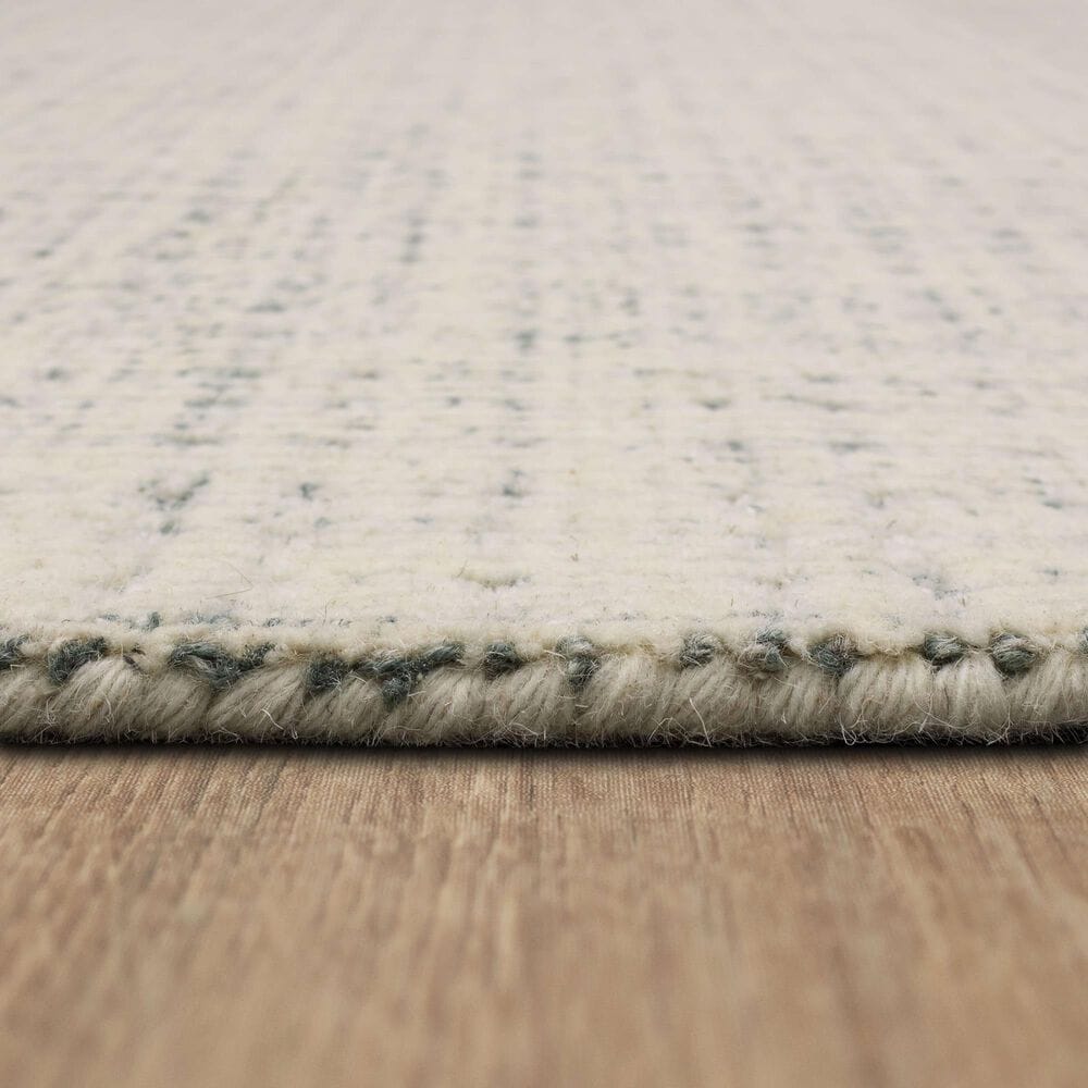 Karastan Forsyth Park Oglethorpe Ivory Aqua 8' x 10' Area Rug, , large