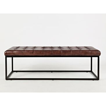 37B Global Archive Leather Bench, , large