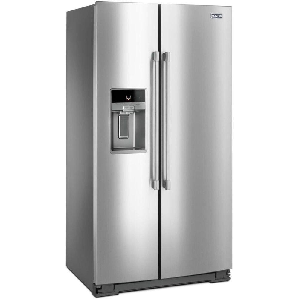 Maytag 21 Cu. Ft. Counter Depth SidebySide Refrigerator in Stainless