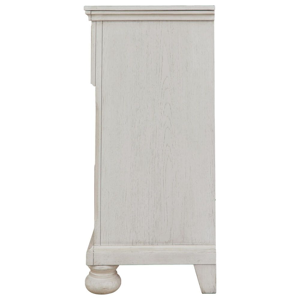 Ashley Robbinsdale 4-Piece Twin Storage Bedroom Set in Antique White, , large