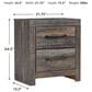 Ashley Drystan 5-Piece Full Storage Bedroom Set in Brown Rustic, Burnt Orange and Teal, , large