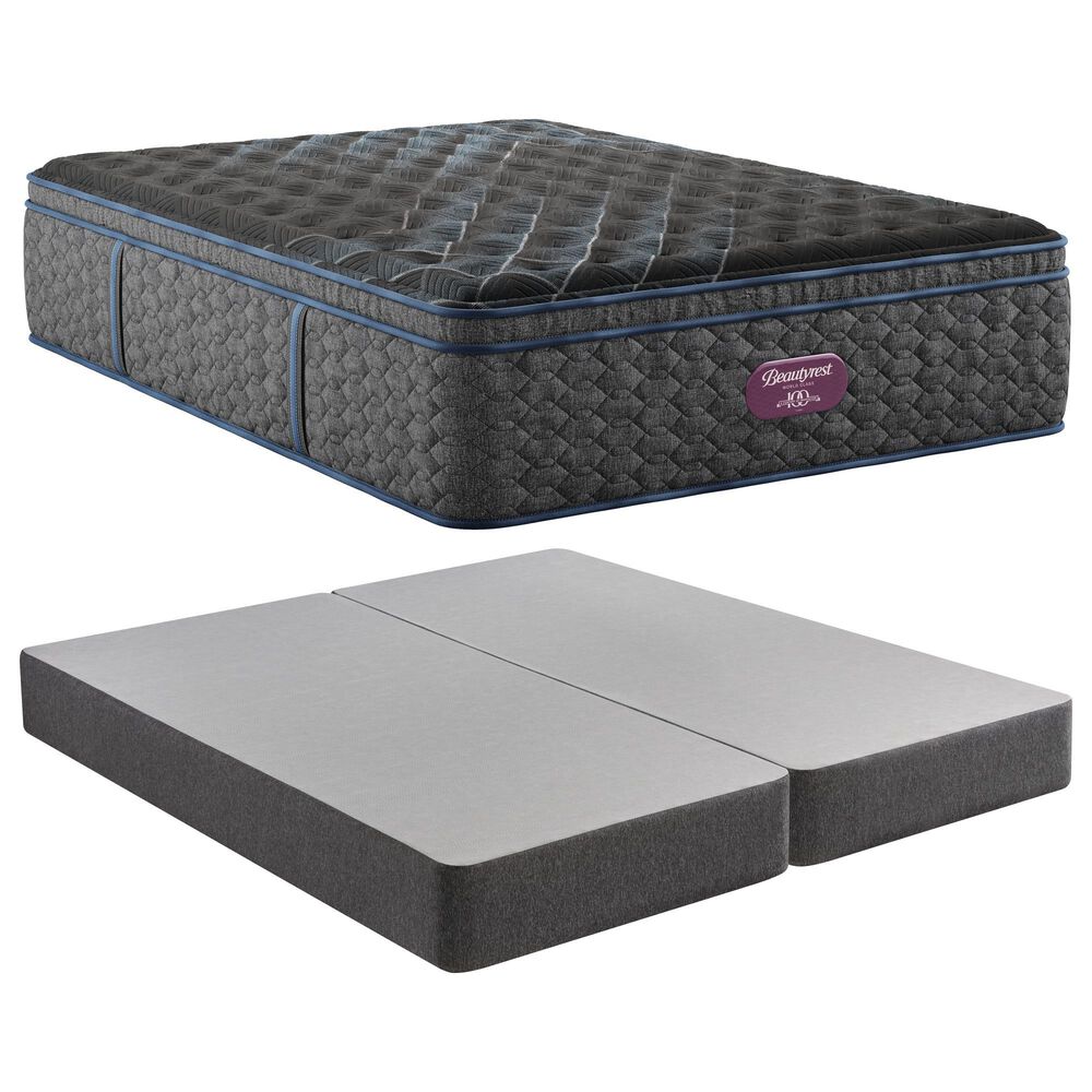 Simmons World Class Level Four Firm Pillow Top King Mattress with High Profile Box Spring, , large
