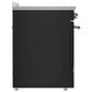 Forno Paolo 30" Freestanding Electric Range in Black, , large