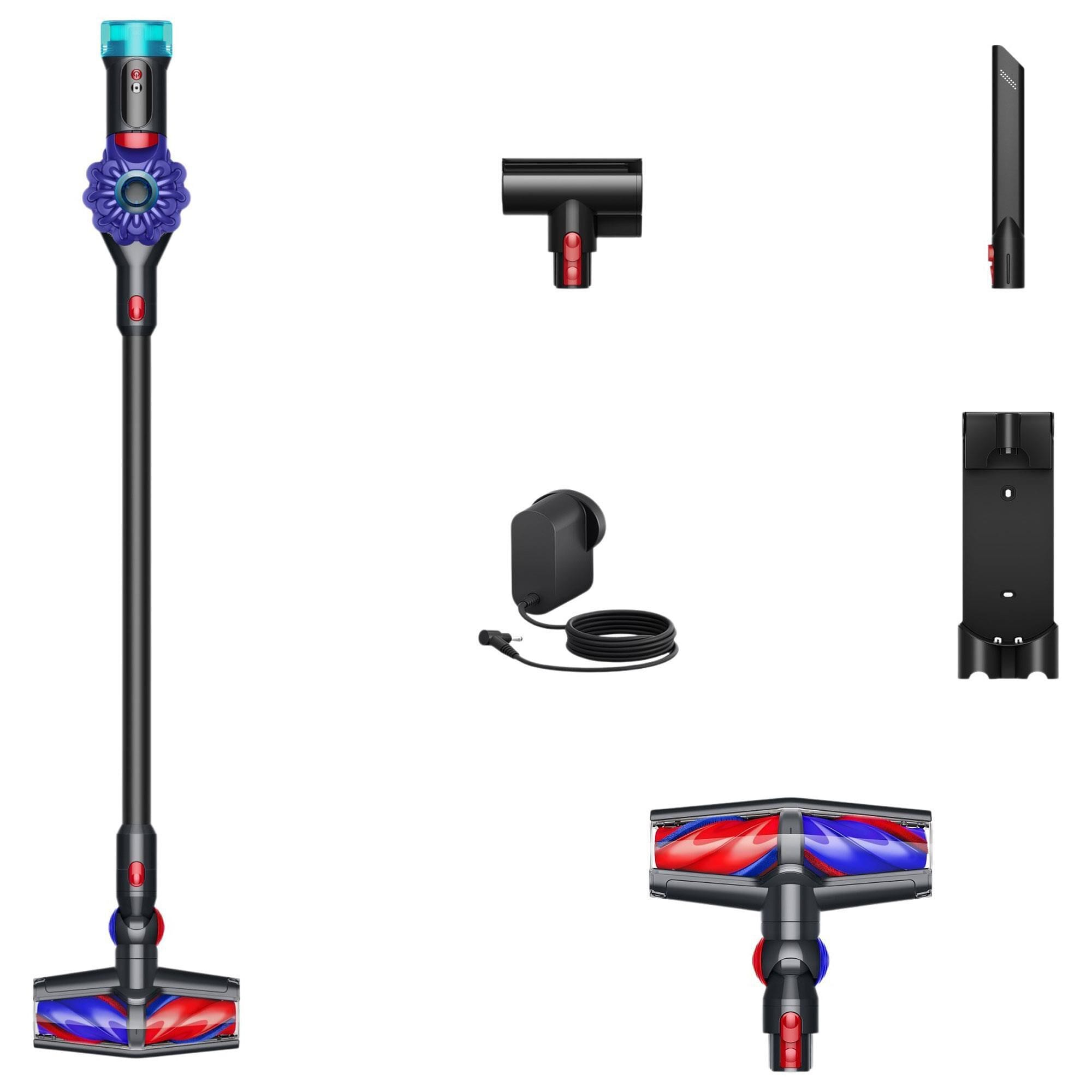 Dyson V10 Konical Cordless Vacuum in Black and Blue
