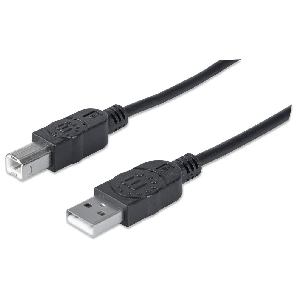 Manhattan Hi-Speed USB-B Device Cable in Black, , large