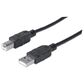 Manhattan Hi-Speed USB-B Device Cable in Black, , large