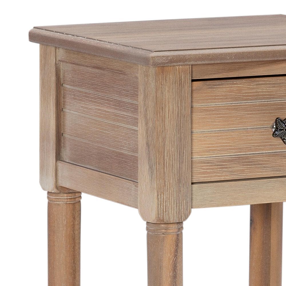 Linon Home Decor Seaboard End Table in Natural, , large