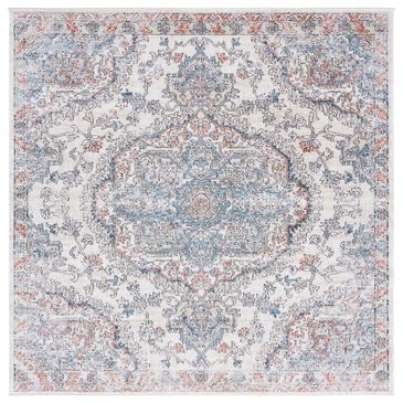 Safavieh Oregon ORE812  6"7" Square Grey and Blue Area Rug, , large