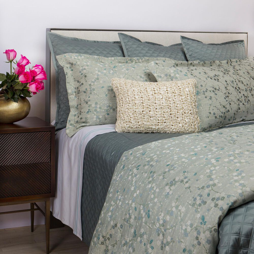 Ann Gish Art Of Home 3-Piece Queen Double Diamond Coverlet Set In Seablue, , large