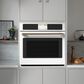 Cafe 2-Piece Kitchen Package with Matte White 30" Smart Built-In Convection Single Wall Oven and Stainless Steel 30" Electric Cooktop, , large
