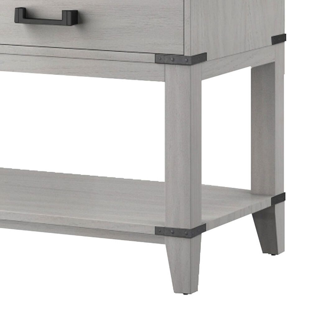 Lexora Home Norwalk 72&quot; Double Bathroom Vanity in White Oak with White Carrara Marble Top  and Rectangle Sink, , large