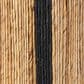 Maple and Jade Banana Leaf Drum Linear Wrapped End Table in Brown and Navy Blue, , large