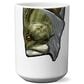 American Brand Studio 15 Oz Bass Snout Mug in White, , large