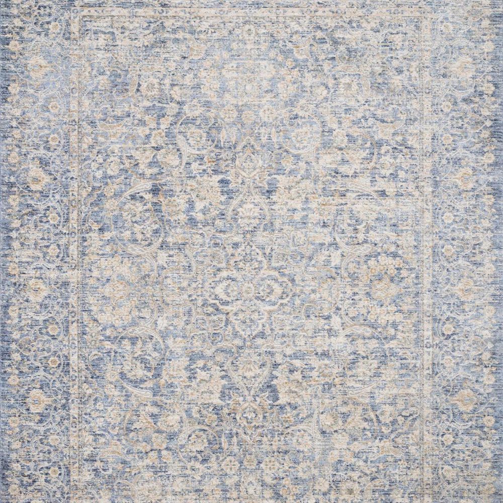 Loloi Pandora PAN-01 7&#39;10&quot; x 10&#39;6&quot; Blue and Gold, , large