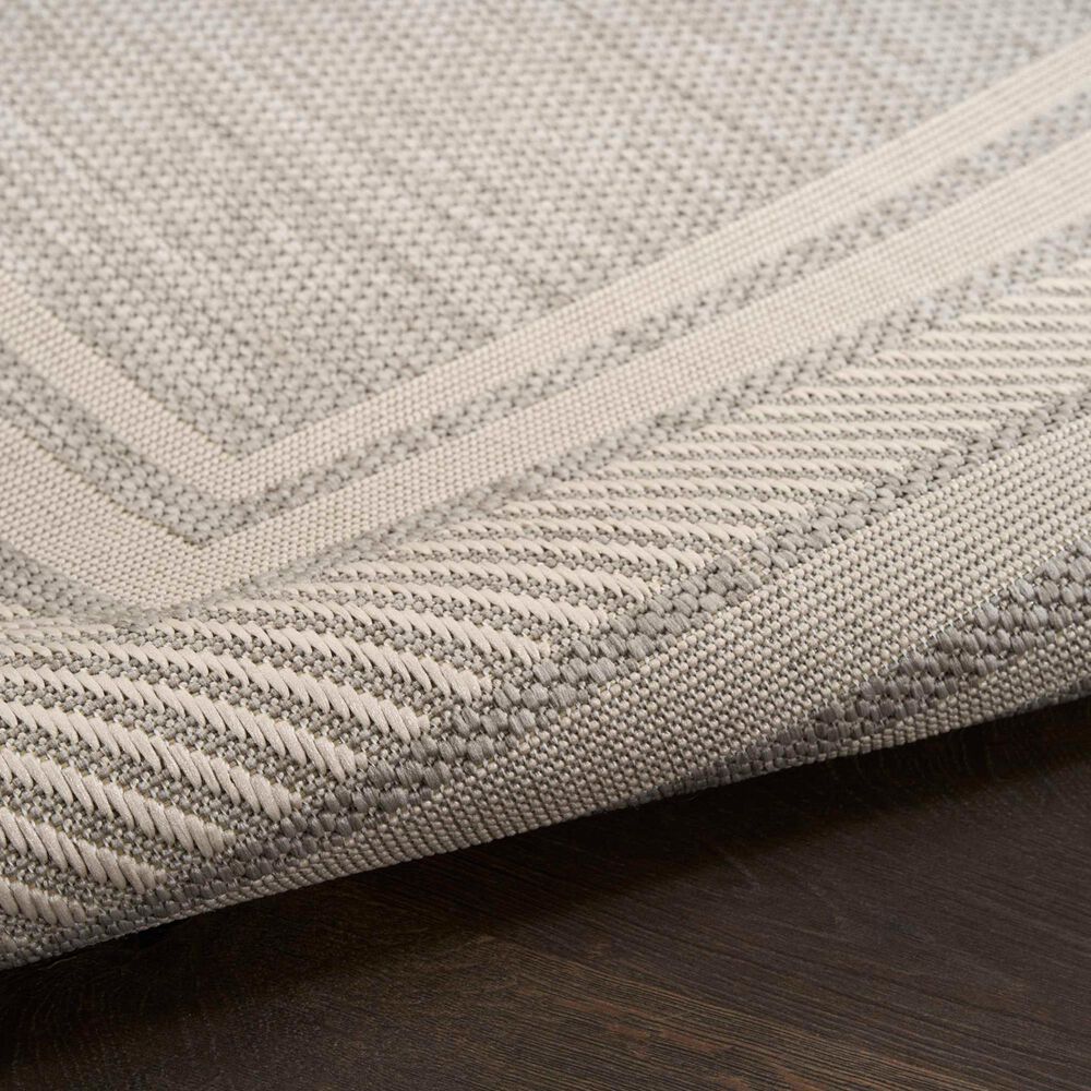 Nourison Horizon HOZ03 Grey 10&#39; x 14&#39; Indoor/Outdoor Area Rug, , large