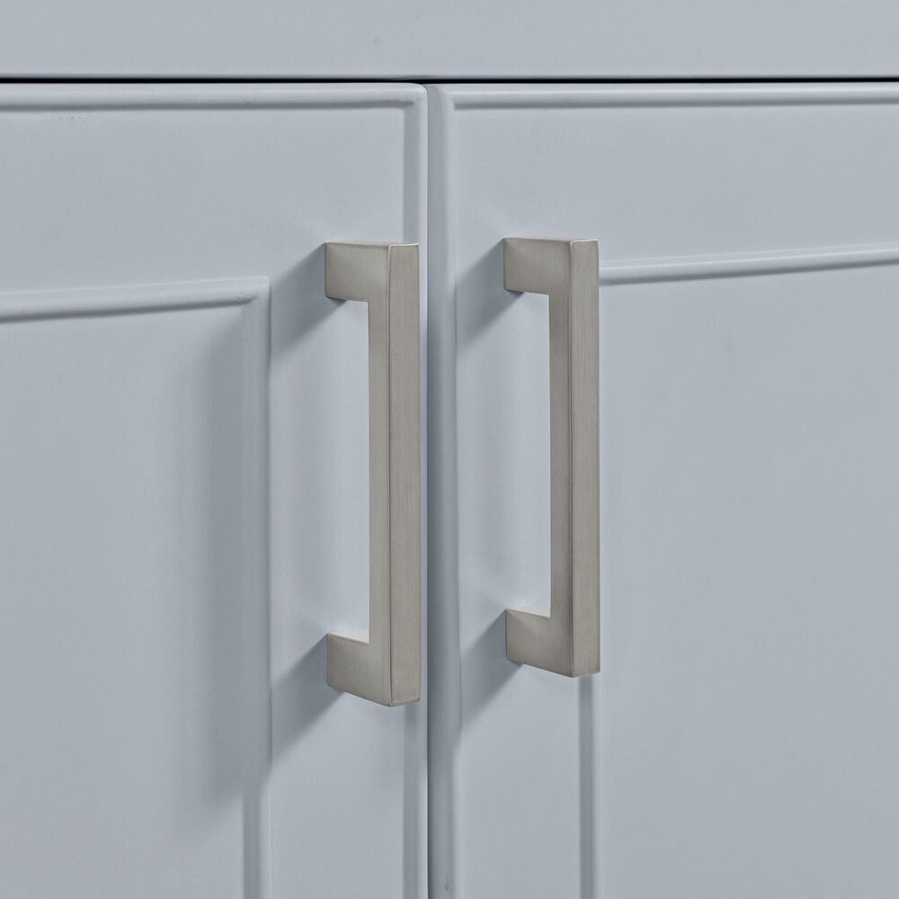 37B Lucerne 36" Single Bathroom Vanity Cabinet in Soft Blue with Marble Top and Backsplash, , large