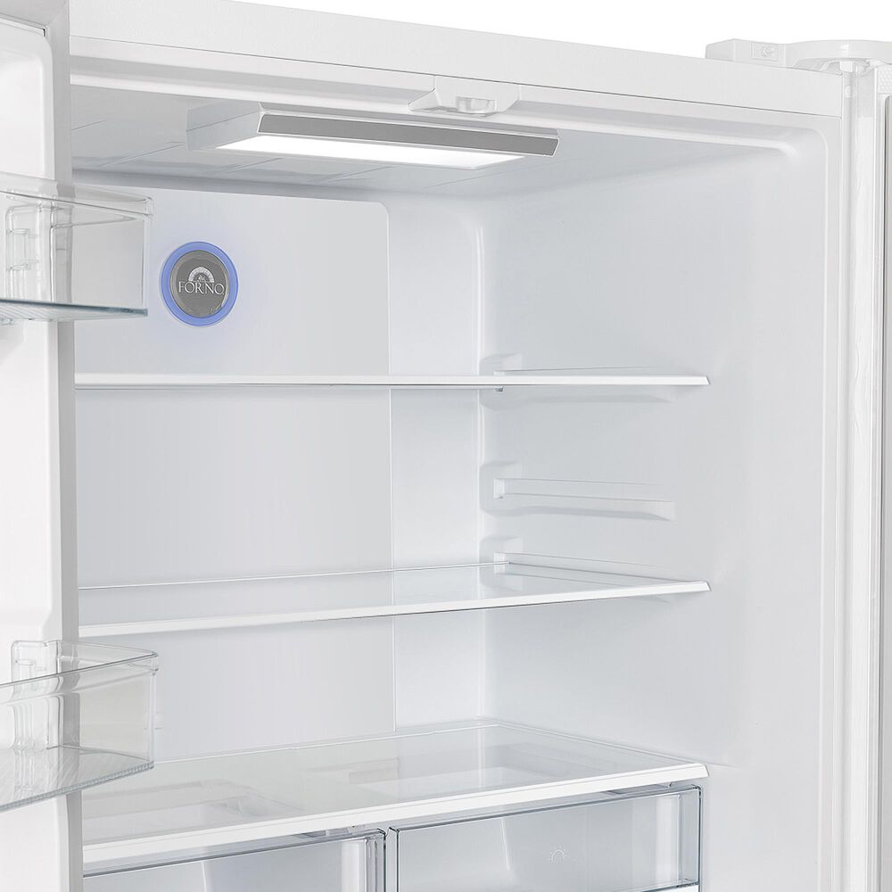 Forno Moena 19.2 Cu. Ft. French Door Refrigerator in White, , large