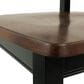 Ashley Owingsville 7-Piece Dining Set in Black and Brown, , large