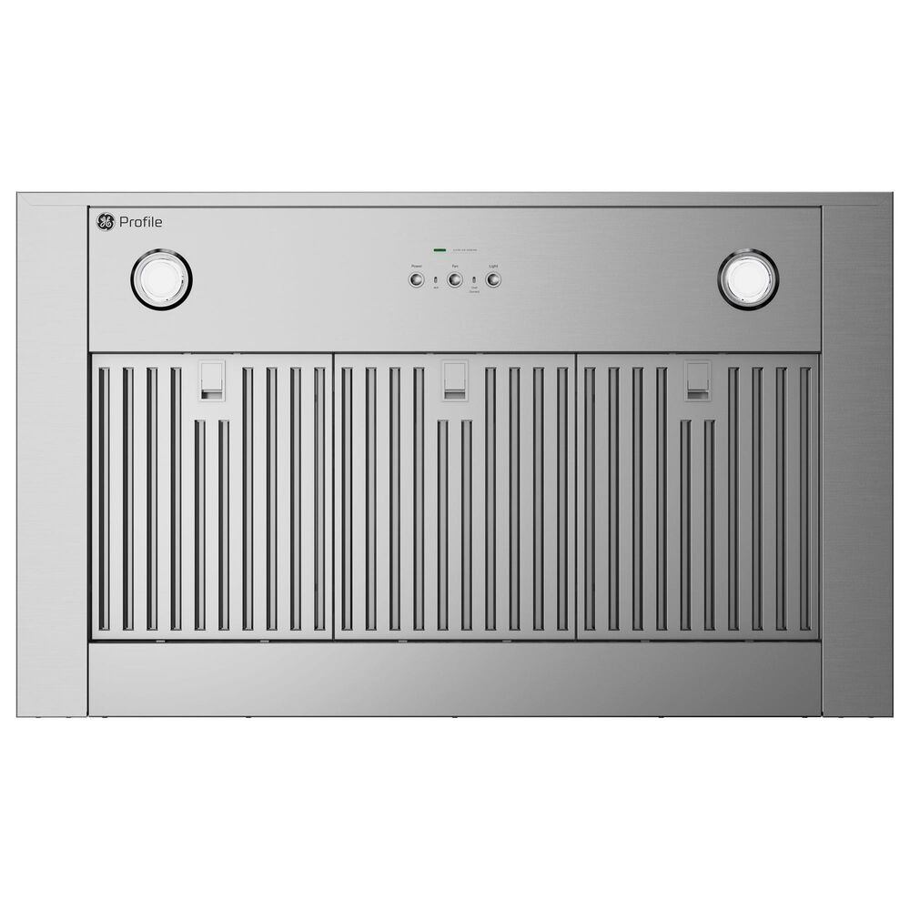 GE Profile 36" Wall-Mount Vent Hood with Clean Air Sensors in Stainless Steel, , large