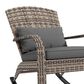 Hearth and Haven Outdoor Adirondack Rocking Chair in Gray, , large