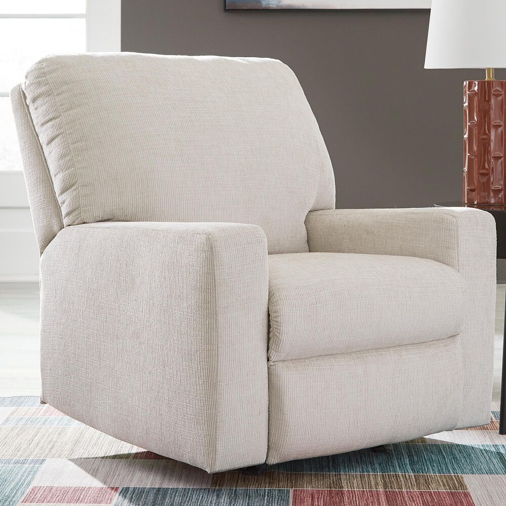 Ashley Aviemore Stationary Recliner in Stone, , large