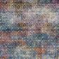 Safavieh Aria 2" x 8" Blue and Ivory Runner, , large