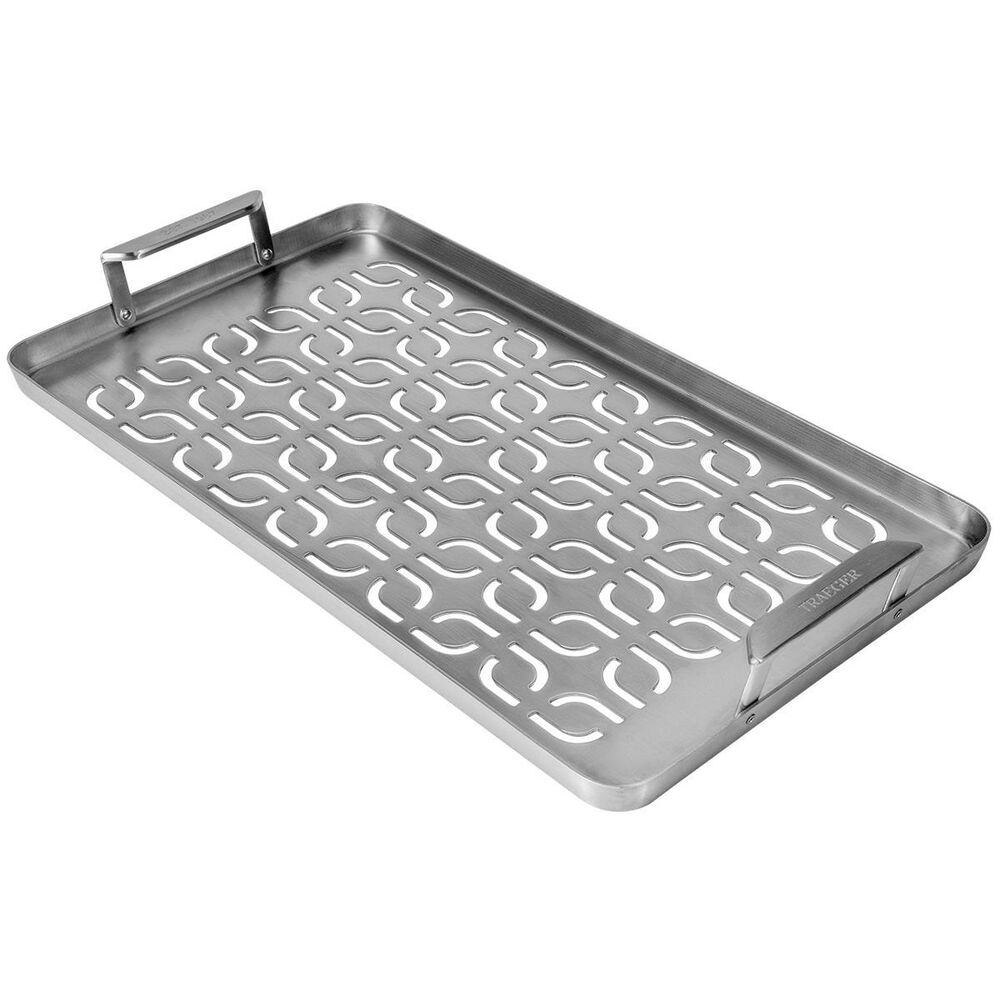 Traeger Grills ModiFIRE FishandVeggie Grill Tray in Stainless Steel NFM