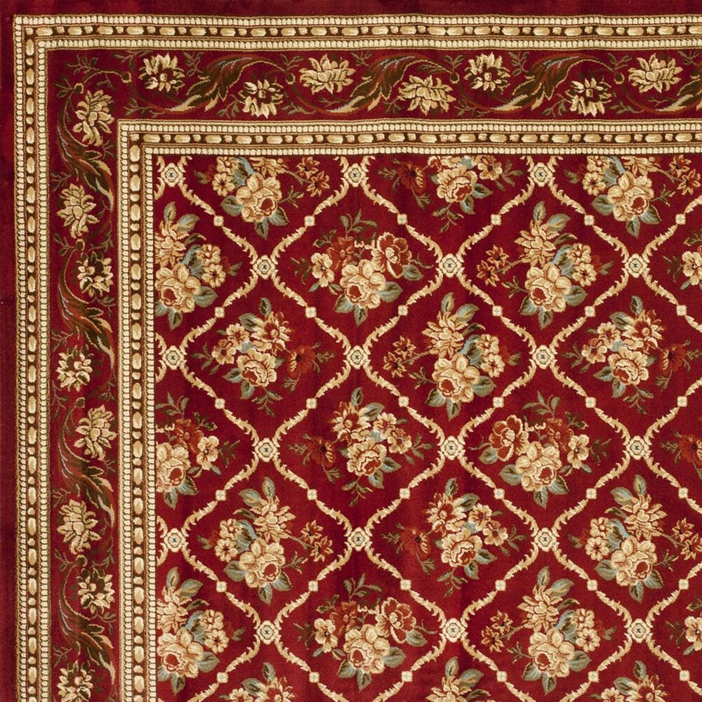 Safavieh Lyndhurst 6&#39;7&quot; Square Red Area Rug, , large