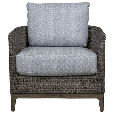 Venture Furniture Lenox Hill Lounge Arm Chair in Nalu Sky, , large