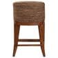 Baxton Studio Jasper Counter Stool in Brown Wash, , large