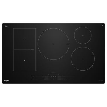 Whirlpool 36" Induction Cooktop Temp Cook Technology in Black, , large