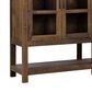 Classic Home Kharga 4-Door Display Cabinet in Natural, , large