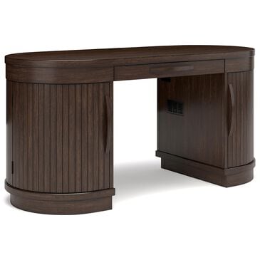 Ashley Korestone 63" Writing Desk in Warm Brown, , large