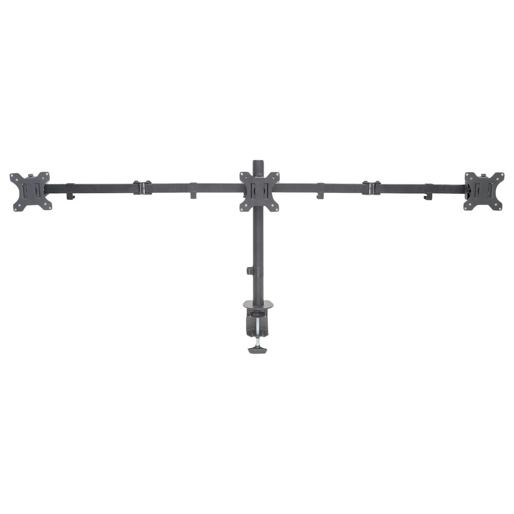 Manhattan LCD Triple Monitor Mount with Center Mount and Double-Link Swing Arms, , large