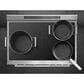 SMEG 4.45 Cu. Ft. Freestanding Electric Range in Stainless Steel, , large